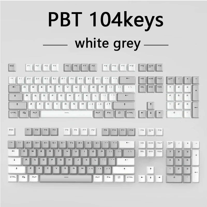 PBT Translucent Backlight Keycaps 104 Keys Mechanical Keyboard Key Cap Double Shot Key Cap For Cherry MX
PBT Translucent Backlight Keycaps 104 Keys Mechanical Keyboard Key Cap Double Shot Key Cap For Cherry MX