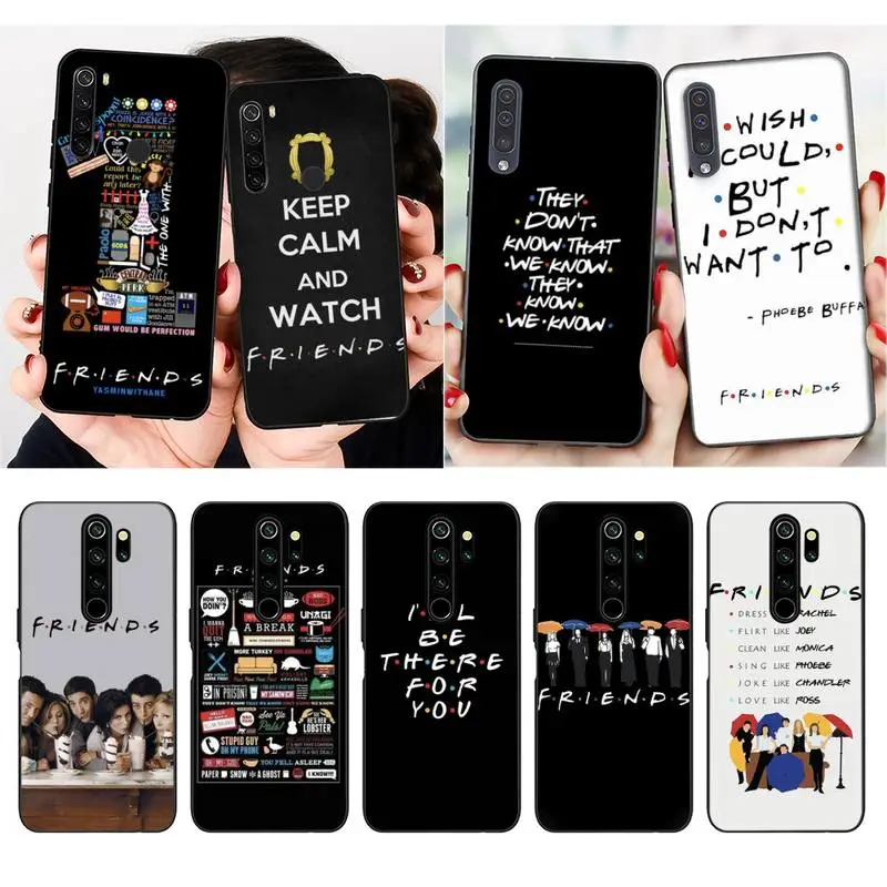 Чехол для телефона друзья ТВ шоу Xiaomi 9 10 11 PRO LITE Redmi NOTE 7 8 A K20 30 мягкая задняя крышка