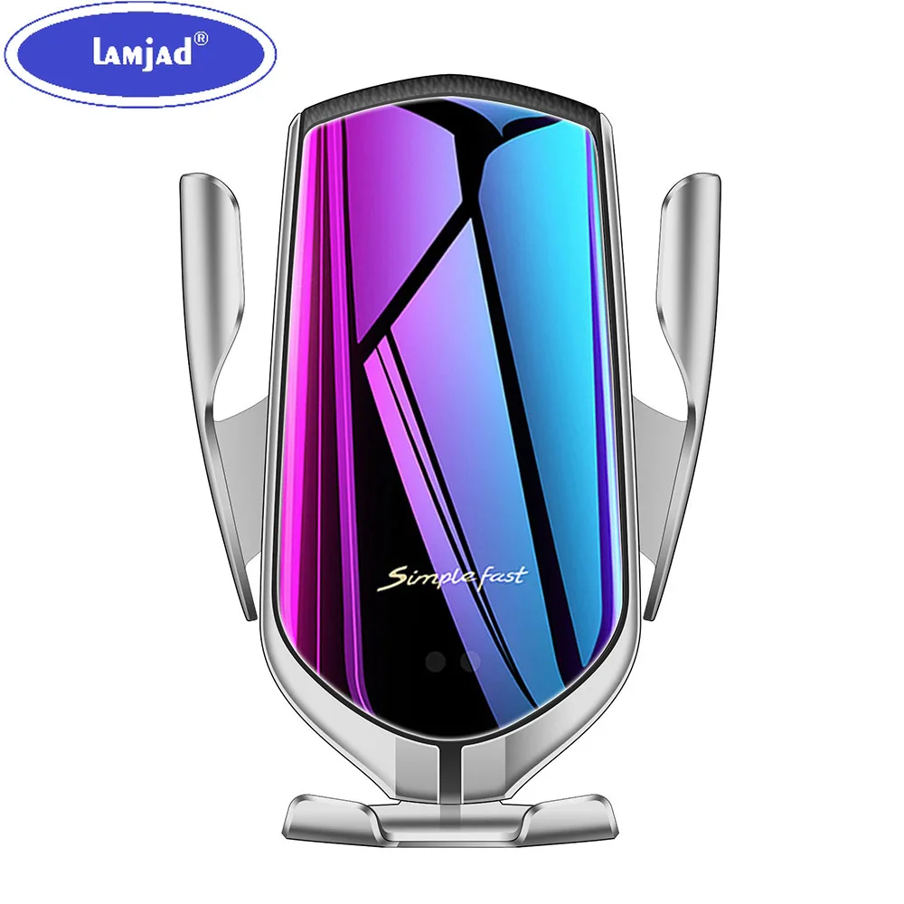 R1 Automatic Clamping Qi Car Wireless Charger For iPhone 11 Pro X Xs MAX Infrared Induction Fast Charger Stand Car Phone Holder
R1 Automatic Clamping Qi Car Wireless Charger For iPhone 11 Pro X Xs MAX Infrared Induction Fast Charger Stand Car Phone Holder