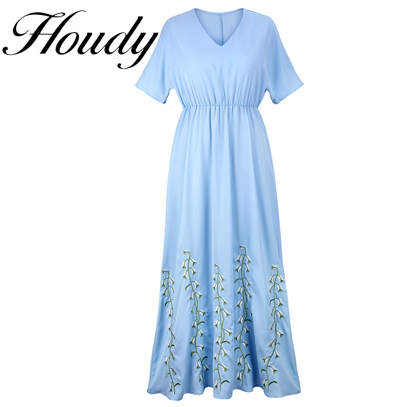 2022 New Spring Summer Ladies Dress Round Neck Short Sleeve Elastic Waist Pleated Skirt Pattern Embroidery Women's Clothing
2022 New Spring Summer Ladies Dress Round Neck Short Sleeve Elastic Waist Pleated Skirt Pattern Embroidery Women's Clothing