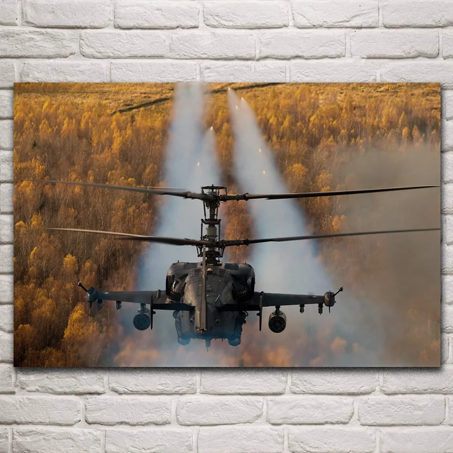 KA 52 alligator hokum black shark helicopter military fabric posters on the wall picture home art living room decoration KN806 
KA 52 alligator hokum black shark helicopter military fabric posters on the wall picture home art living room decoration KN806