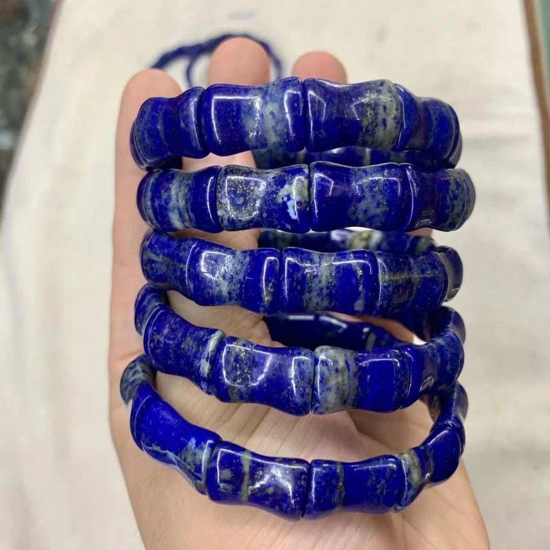 Natural Lapis Lazuli Gemstone Bracelet Natural Energy Stone Jewelry Bangle For Woman For Man Wholesale !
Natural Lapis Lazuli Gemstone Bracelet Natural Energy Stone Jewelry Bangle For Woman For Man Wholesale !