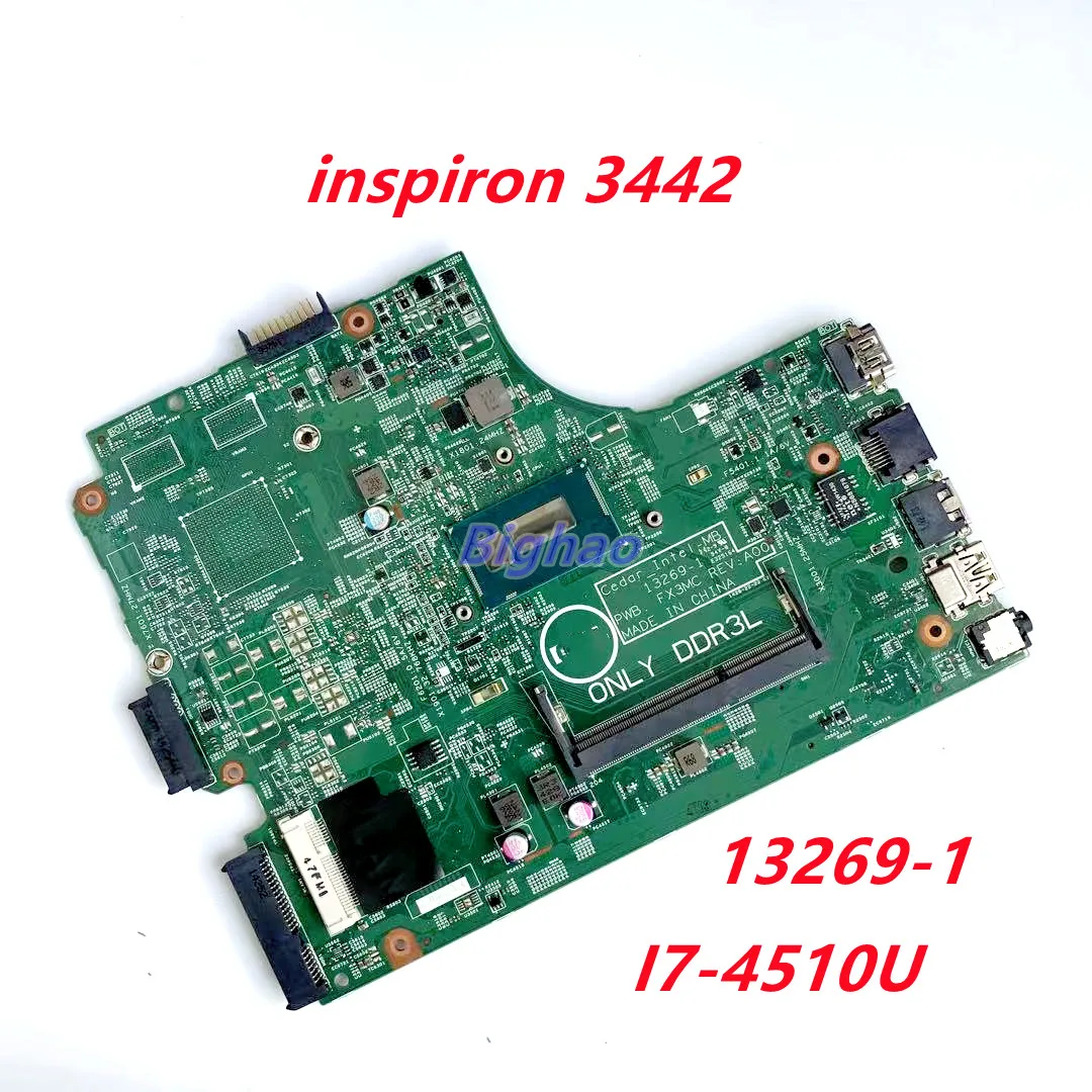Mainboard CN-0CHXGJ 0CHXGJ CHXGJ 13269-1 W/ i7-4510U For Dell Inspiron 3442 3542 3543 3443 5748 5749 Laptop Motherboard
Mainboard CN-0CHXGJ 0CHXGJ CHXGJ 13269-1 W/ i7-4510U For Dell Inspiron 3442 3542 3543 3443 5748 5749 Laptop Motherboard