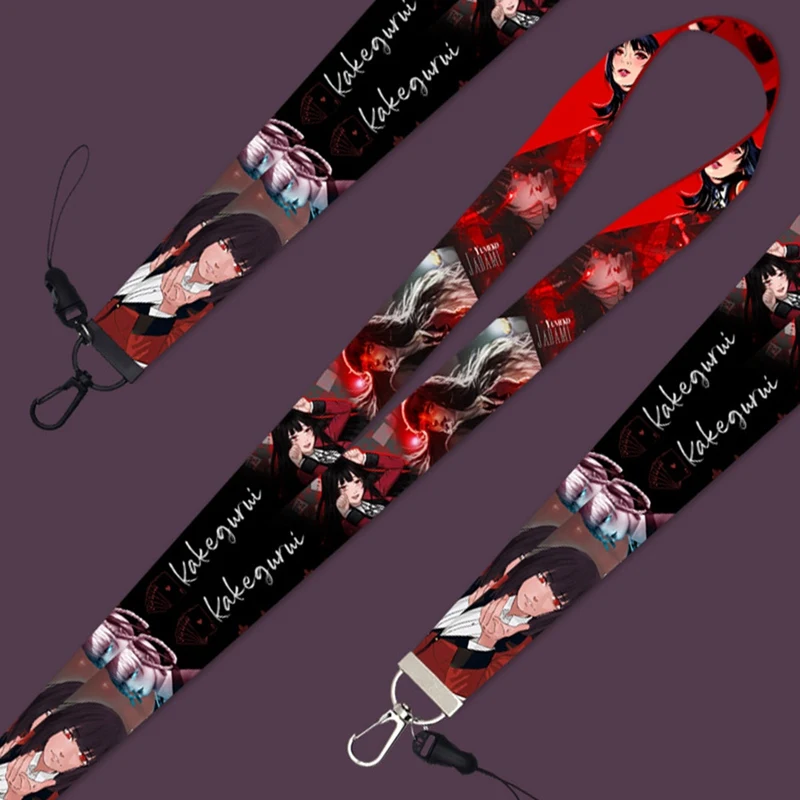 KAKEGURUI Anime Mobile Phone Laser Lanyard Keyring Keychain Mobile Phone Lanyard for iPhone Neck Strap
KAKEGURUI Anime Mobile Phone Laser Lanyard Keyring Keychain Mobile Phone Lanyard for iPhone Neck Strap