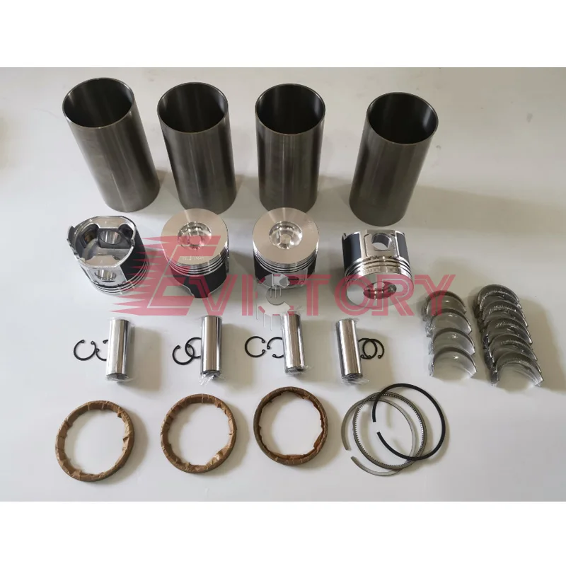 

For YANMAR 4TNV84T S4D84 S4D84E rebuild kit valve + overhaul kit connecting rod