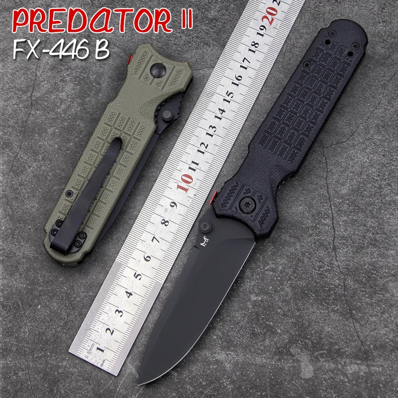 New PREDATOR Folding Knife Valox handle AXIS n690co Blade Pocket Outdoor EDC Knives Camping Tactical Folding knife
New PREDATOR Folding Knife Valox handle AXIS n690co Blade Pocket Outdoor EDC Knives Camping Tactical Folding knife