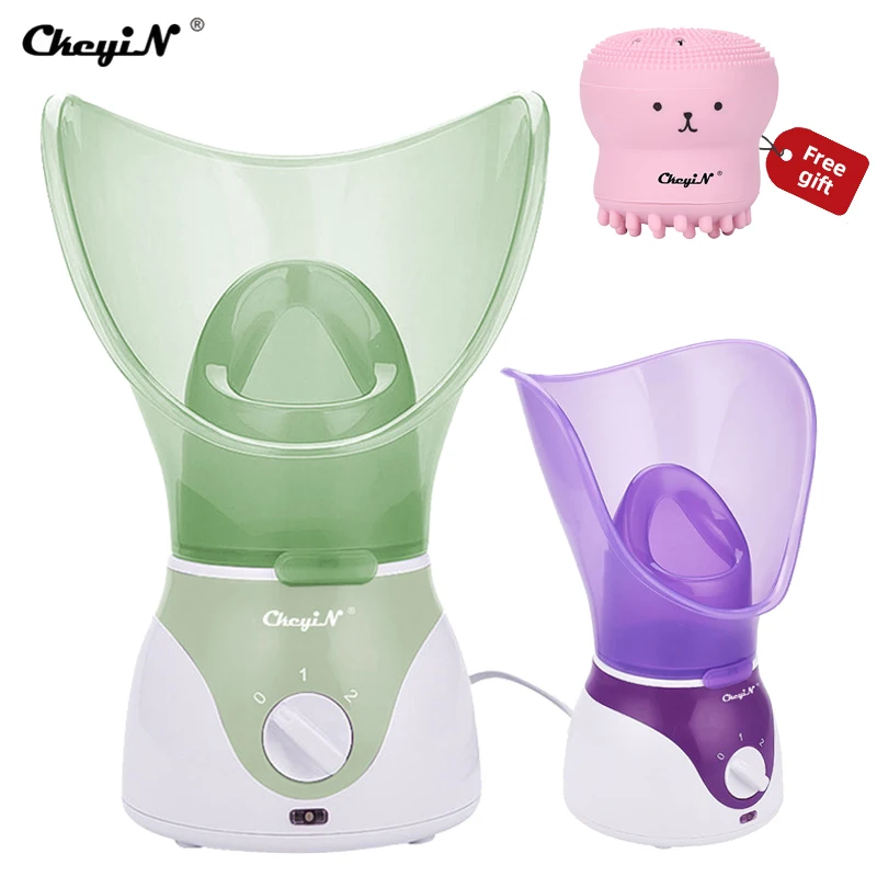 CkeyiN Facial Steamer Heating Deep Cleanser Mist Steam Warmer Sprayer Spa Hot Vaporizer Face Sauna Thermal Acne Cleanser Machine
CkeyiN Facial Steamer Heating Deep Cleanser Mist Steam Warmer Sprayer Spa Hot Vaporizer Face Sauna Thermal Acne Cleanser Machine