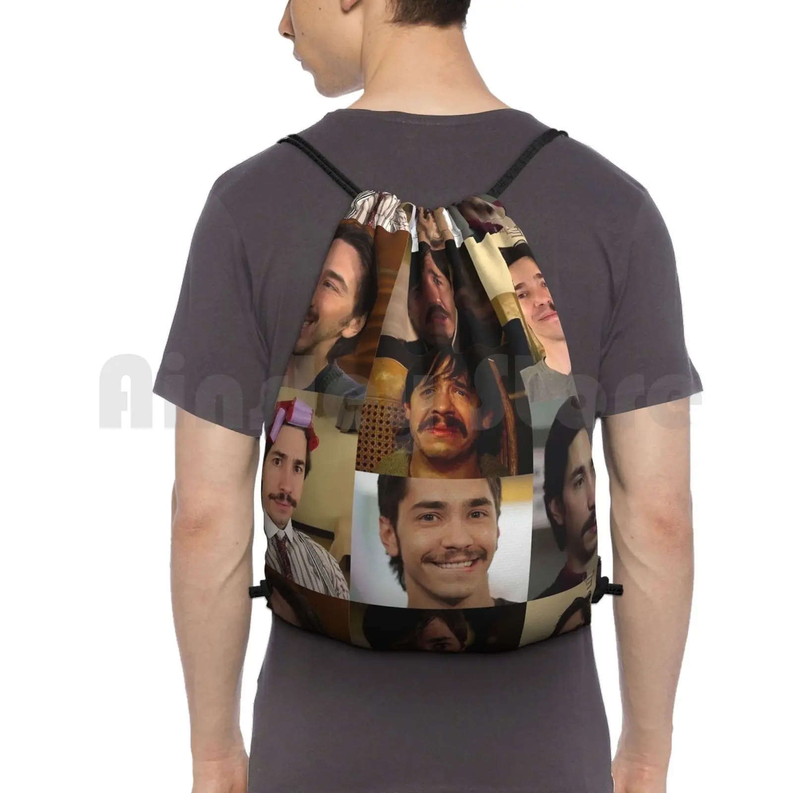 Justin Long The Moustache King Backpack Drawstring Bags Gym Bag Waterproof Justin Long Moustache Funny Actor Hollywood
Justin Long The Moustache King Backpack Drawstring Bags Gym Bag Waterproof Justin Long Moustache Funny Actor Hollywood