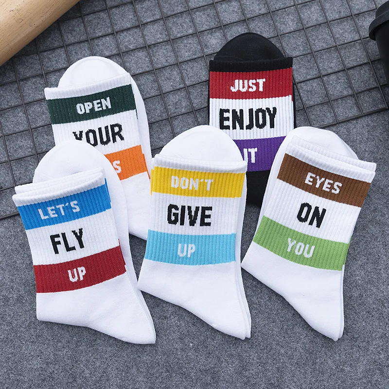 Ins Tide Autumn and Winter All-match Socks Male Korean Personality Street Sports Style Stockings Fashion Outer Socks Female
Ins Tide Autumn and Winter All-match Socks Male Korean Personality Street Sports Style Stockings Fashion Outer Socks Female