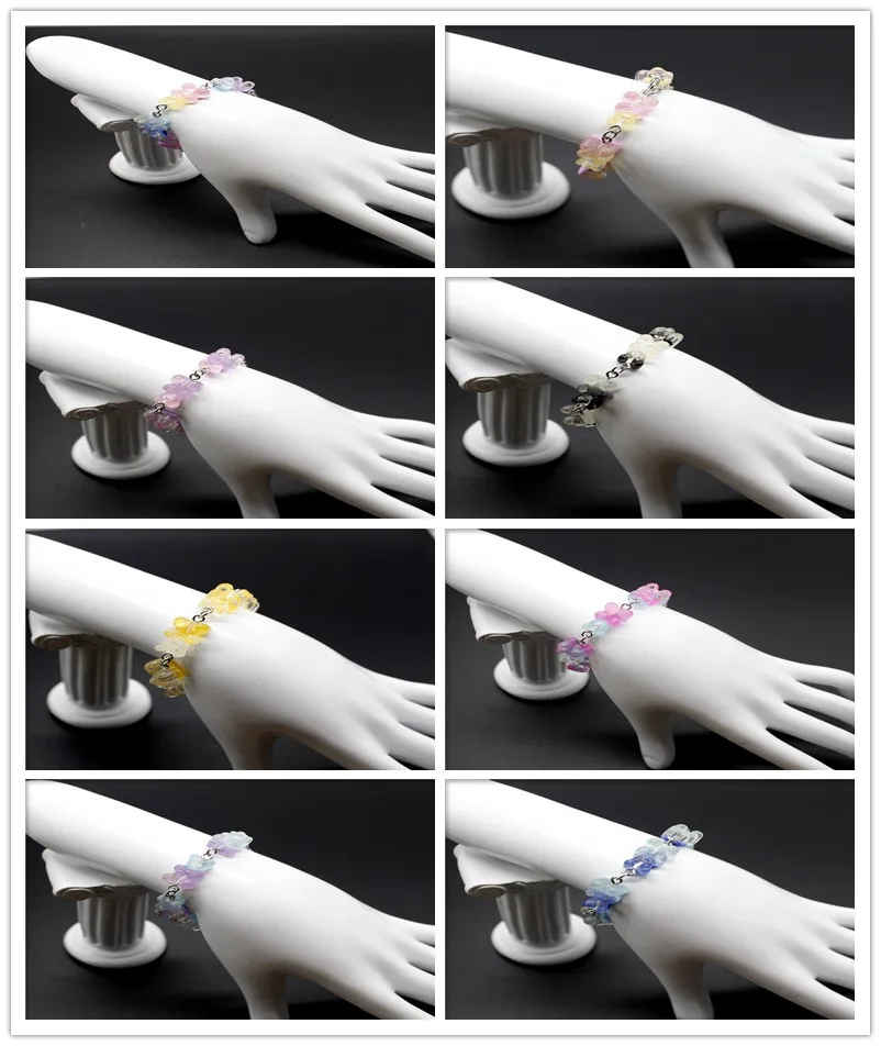 2020 New Two-color Cute Candy Color Cartoon Bear Pendant Bracelet, Unisex, Party Gift, Daily Jewelry Creative Jewelry
2020 New Two-color Cute Candy Color Cartoon Bear Pendant Bracelet, Unisex, Party Gift, Daily Jewelry Creative Jewelry