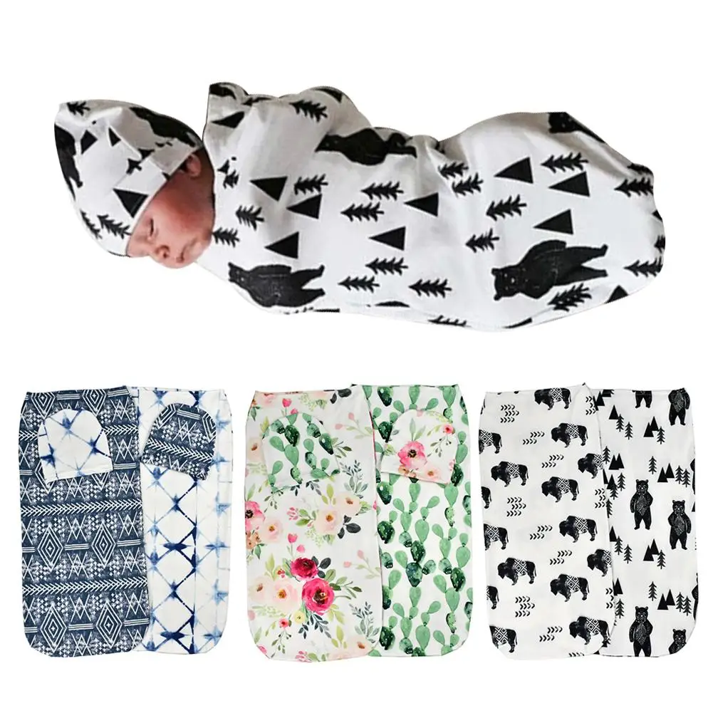 Newborn Kids Baby Swaddle Blanket Floral Boys Girls Stretch Wrap Bath Towel Towel Sleep Swaddle Muslin Wrap+Headband/Hat
Newborn Kids Baby Swaddle Blanket Floral Boys Girls Stretch Wrap Bath Towel Towel Sleep Swaddle Muslin Wrap+Headband/Hat