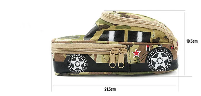 Large Capacity Camouflage Canvas Tank Car Pen Pencil Case School Supplies Woman Makeup Handbag Cosmetics Bag Student Pencilcase
Large Capacity Camouflage Canvas Tank Car Pen Pencil Case School Supplies Woman Makeup Handbag Cosmetics Bag Student Pencilcase
