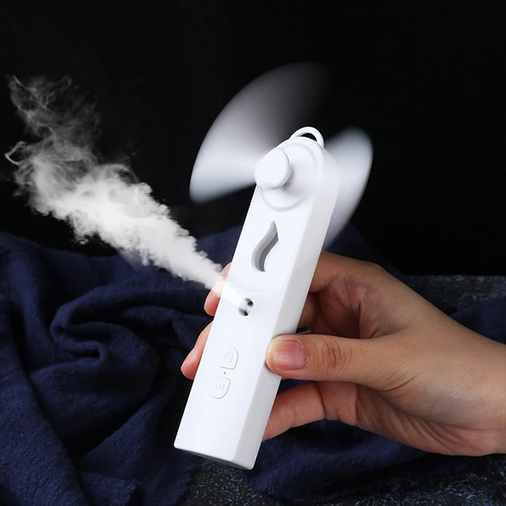 Portable Handheld Water Spray Cooling Fan Mini Nano Mist Facial Humidifier Fan Mini Fans Outdoor Travel Home Silent Small Fan
Portable Handheld Water Spray Cooling Fan Mini Nano Mist Facial Humidifier Fan Mini Fans Outdoor Travel Home Silent Small Fan
