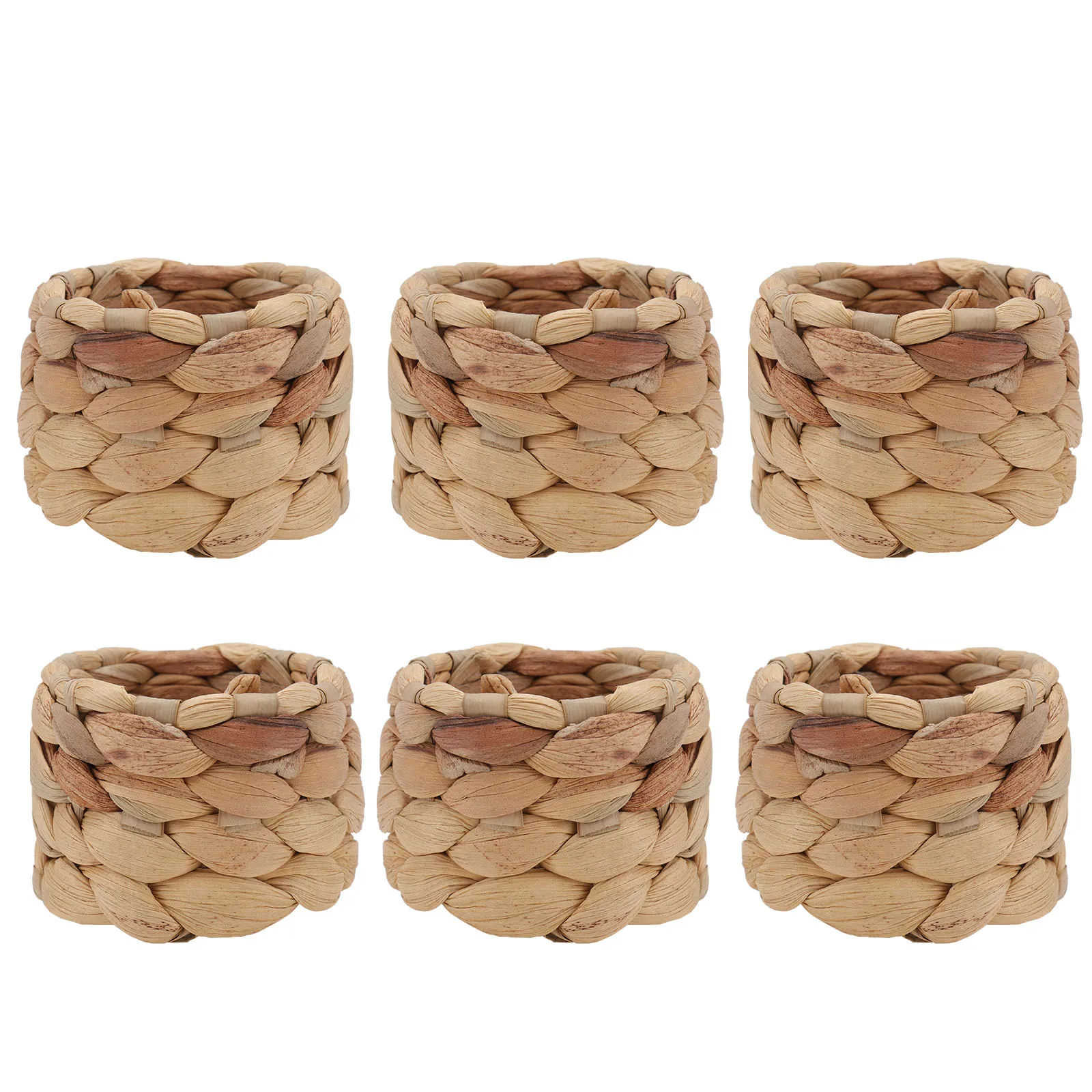 6pcs Nature Plant Napkin Rings Grass Weaving Napkin Rings Dining Table Decors for Banquet Home
6pcs Nature Plant Napkin Rings Grass Weaving Napkin Rings Dining Table Decors for Banquet Home