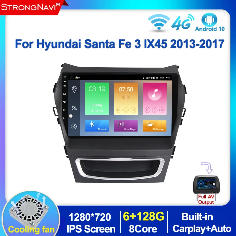 Автомагнитола 2 Din, Android 10,0, без DVD, мультимедиа, для Hyundai Santa Fe 3 IX45 2013-2017, видеоплеер, GPS-навигация, 4 + 64 ГБ, Wi-Fi, BT
Автомагнитола 2 Din, Android 10,0, без DVD, мультимедиа, для Hyundai Santa Fe 3 IX45 2013-2017, видеоплеер, GPS-навигация, 4 + 64 ГБ, Wi-Fi, BT