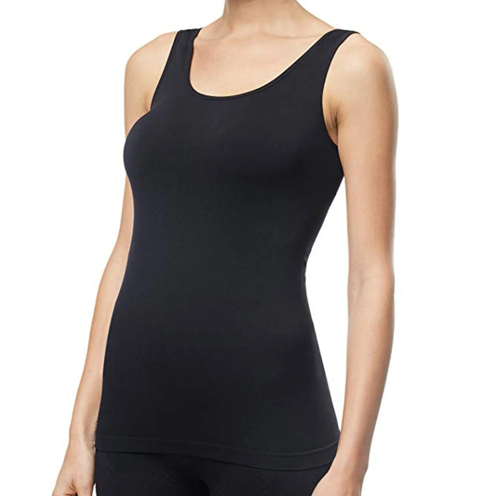 Cotton Top 2021 Summer Tank Tops Women U Neck Slim Casual Bottoming Shirt Sleeveless Female Fashion Tanks White Top Pure Color
Cotton Top 2021 Summer Tank Tops Women U Neck Slim Casual Bottoming Shirt Sleeveless Female Fashion Tanks White Top Pure Color