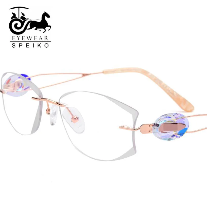 Оправа из титана высшего качества в 0973 для женщин, оправа без оправы, очки для чтения при близорукости, Ультралегкая оправа, очки speiko
Оправа из титана высшего качества в 0973 для женщин, оправа без оправы, очки для чтения при близорукости, Ультралегкая оправа, очки speiko
