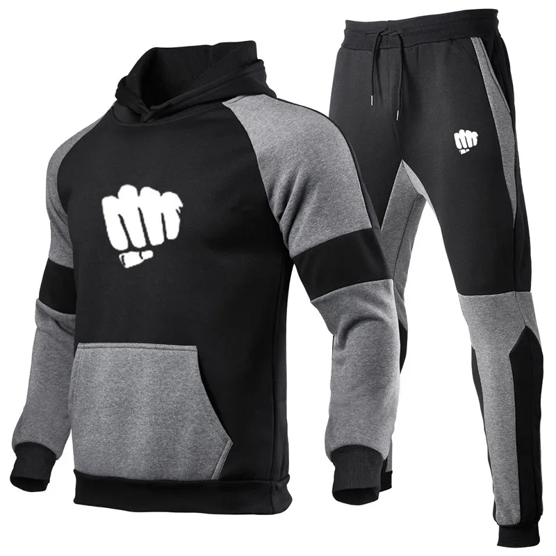 2021 Autumn Hot Men Sets 2 Piece Hooded zipper Jacket Track Suit Pants Casual Tracksuit Men Sportswear Set Brand Men Clothing
2021 Autumn Hot Men Sets 2 Piece Hooded zipper Jacket Track Suit Pants Casual Tracksuit Men Sportswear Set Brand Men Clothing