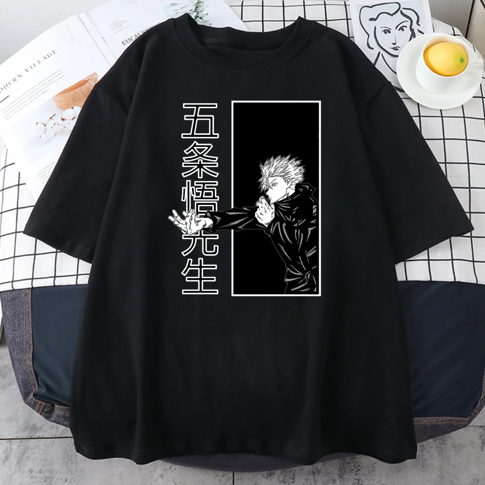 Japan Anime Cool Jujutsu Kaisen Womens T Shirt Summer 2021 Hot sale T-Shirt Harajuku Loose Tshirt Street INS Fashion Women Tees
Japan Anime Cool Jujutsu Kaisen Womens T Shirt Summer 2021 Hot sale T-Shirt Harajuku Loose Tshirt Street INS Fashion Women Tees