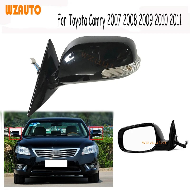 Левое боковое зеркало для водителя TOYOTA CAMRY 2007 2008 2009 2010 2011 регулируемое с