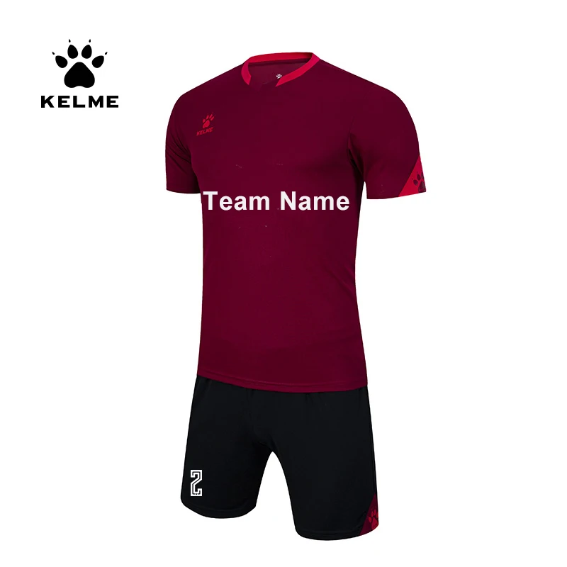 Мужская футбольная форма KELME на заказ футбольные майки мужской спортивный костюм