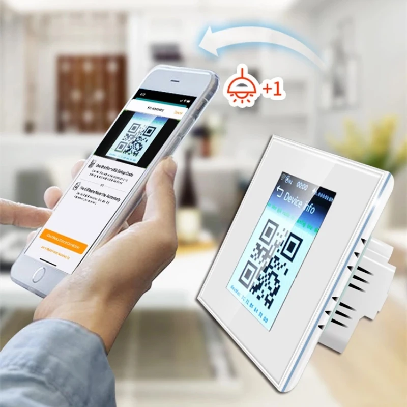 Умный выключатель с Wi-Fi и ЖК-дисплеем, работает с Homekit,alexa,googlehome, настенный светильник ель для умного дома
Умный выключатель с Wi-Fi и ЖК-дисплеем, работает с Homekit,alexa,googlehome, настенный светильник ель для умного дома