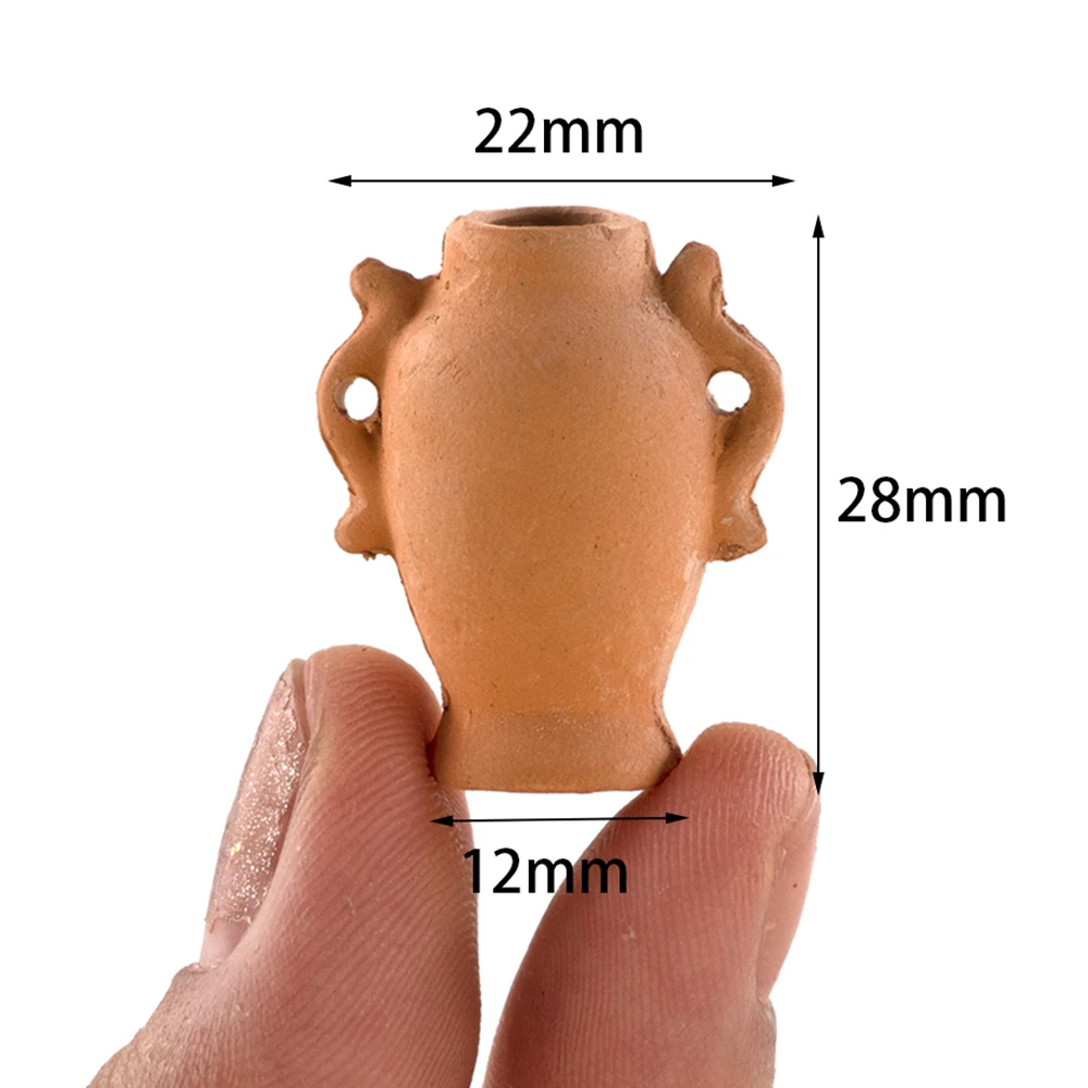 1/12 Doll House Miniature Ceramic Flowerpot Simulation Terracotta Vase Model Toys for Mini Decoration Dollhouse Accessories
1/12 Doll House Miniature Ceramic Flowerpot Simulation Terracotta Vase Model Toys for Mini Decoration Dollhouse Accessories