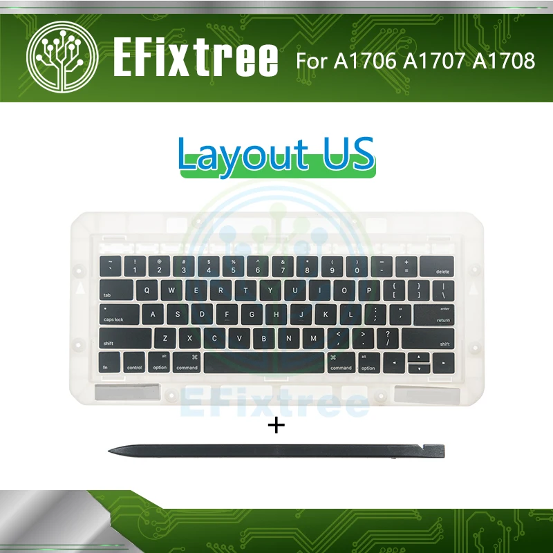 New A1708 Keyboard Keys Keycaps For Macbook Pro Retina 13" A1706 A1707 Keycap Keys Set Key cap 2016 2017 Year US Layout
New A1708 Keyboard Keys Keycaps For Macbook Pro Retina 13" A1706 A1707 Keycap Keys Set Key cap 2016 2017 Year US Layout