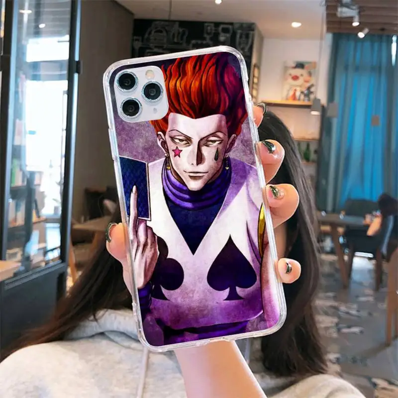 Hunter X hunter Phone Case Transparent for iPhone 6 7 8 11 12 s mini pro X XS XR MAX Plus cover funda shell
Hunter X hunter Phone Case Transparent for iPhone 6 7 8 11 12 s mini pro X XS XR MAX Plus cover funda shell
