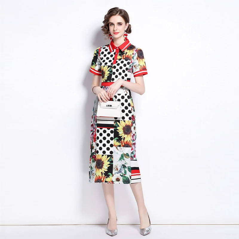 2021 Summer Girl`s Dress Vestidos De Verano Colorful Print Runway Elgant Party Dresses Two Piece Sets Ladies Office Pencil Dress
2021 Summer Girl`s Dress Vestidos De Verano Colorful Print Runway Elgant Party Dresses Two Piece Sets Ladies Office Pencil Dress