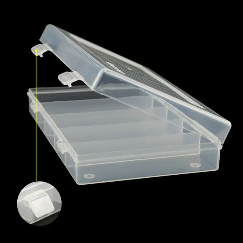 Rectangular Clear Plastic Storage Box Collection Case Protector for 100pcs 27mm/30mm Coin Capsules Holder or 5pcs 27mm Coin Tube
Rectangular Clear Plastic Storage Box Collection Case Protector for 100pcs 27mm/30mm Coin Capsules Holder or 5pcs 27mm Coin Tube