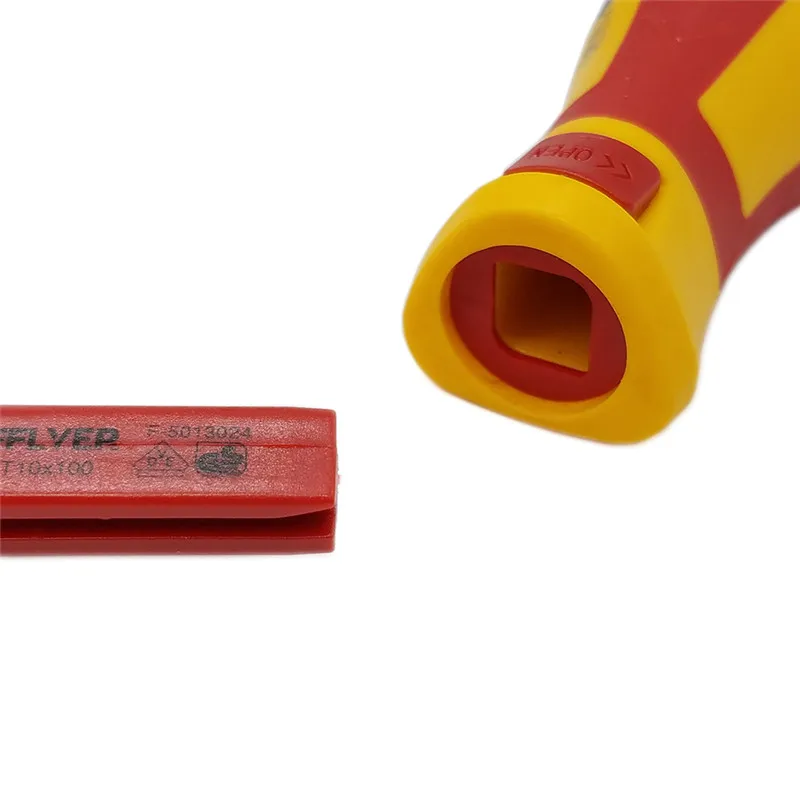 13 Pcs VDE Insulated Screwdriver Set CR-V Voltage 1000V Magnetic Slotted Torx Screwdriver Durable Hand Tools
13 Pcs VDE Insulated Screwdriver Set CR-V Voltage 1000V Magnetic Slotted Torx Screwdriver Durable Hand Tools