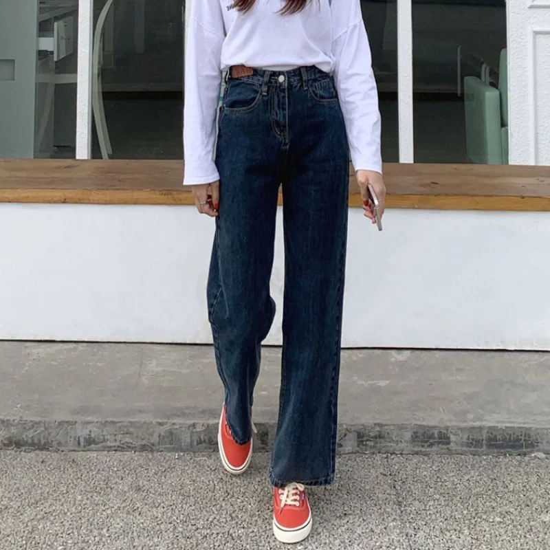 High Waist Wide Leg Jeans Women's Spring and Autumn 2021 New Small Loose Straight Thin Pants
High Waist Wide Leg Jeans Women's Spring and Autumn 2021 New Small Loose Straight Thin Pants