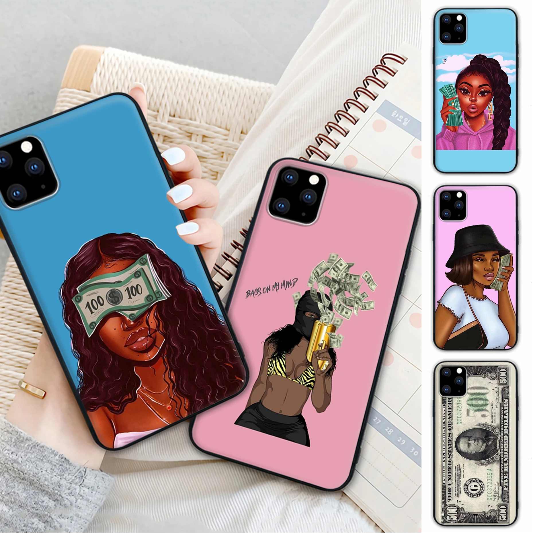For Men 100 Dollars Black Girl Mobile Telephone Case For Samsung Galaxy S20 Ultra S10 Lite 2020 S9 S8 Plus S7 Edge Cover
For Men 100 Dollars Black Girl Mobile Telephone Case For Samsung Galaxy S20 Ultra S10 Lite 2020 S9 S8 Plus S7 Edge Cover