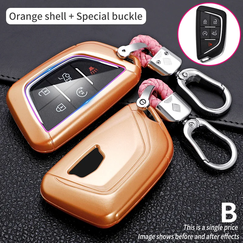 Carbon Fiber Car Remote Key Case Cover For Cadillac CT4 CT5 2019 2020 5 Buttons Auto Smart Key Holder Shell Accessories 
Carbon Fiber Car Remote Key Case Cover For Cadillac CT4 CT5 2019 2020 5 Buttons Auto Smart Key Holder Shell Accessories