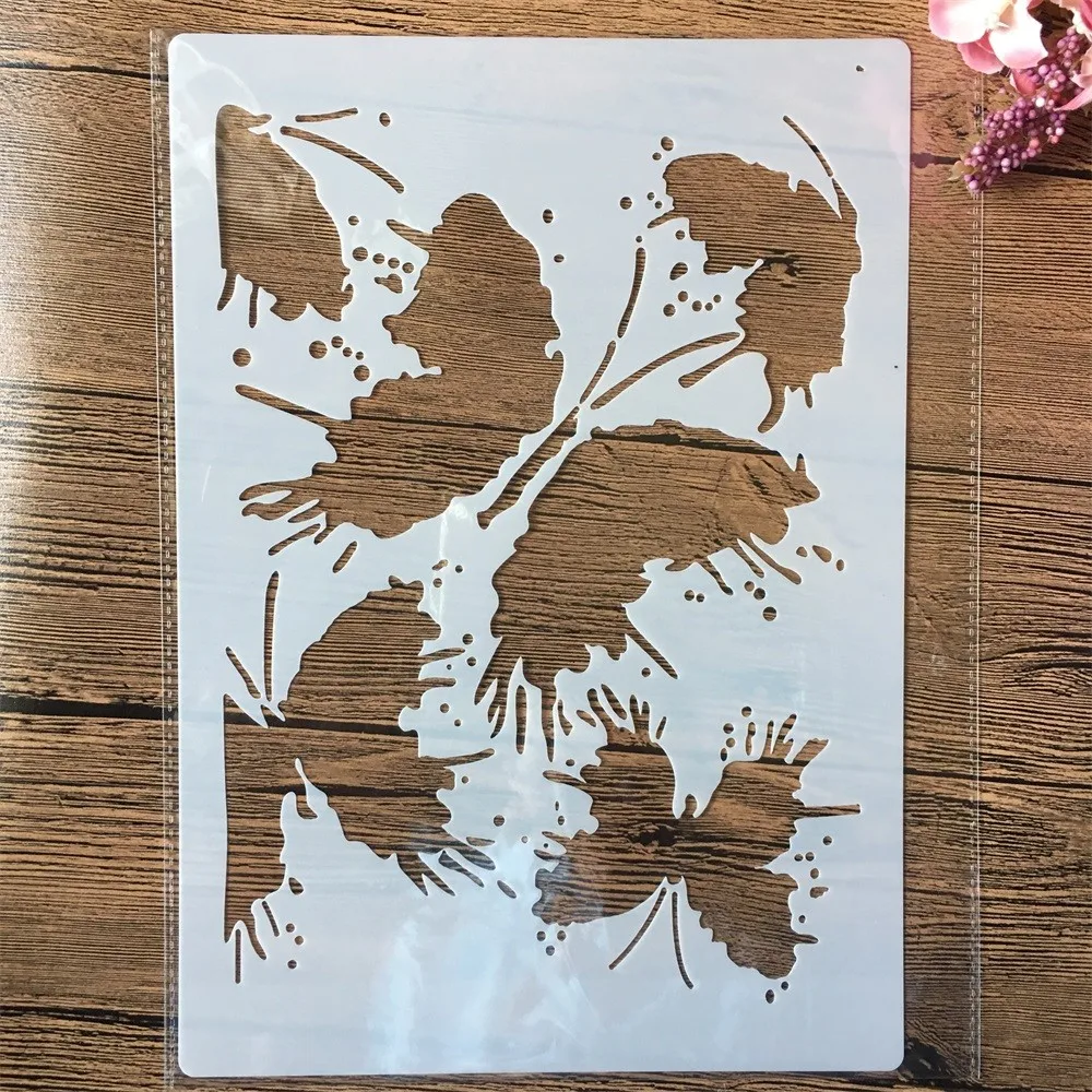 A4 29cm Butterfly Ink Spot DIY Layering Stencils Wall Painting Scrapbook Coloring Embossing Album Decorative Template
A4 29cm Butterfly Ink Spot DIY Layering Stencils Wall Painting Scrapbook Coloring Embossing Album Decorative Template