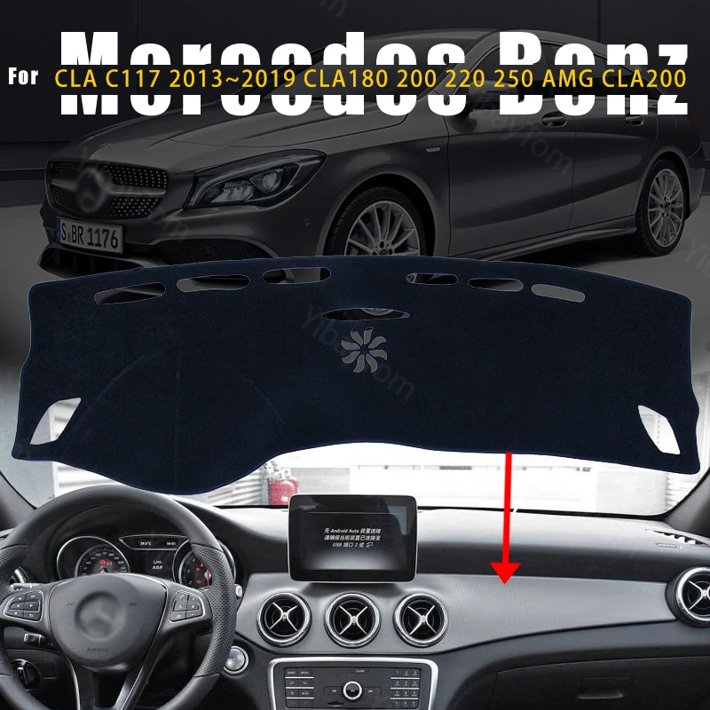 For Mercedes Benz CLA C117 2013~2019 CLA180 200 220 AMG CLA200 Dashmat Dashboard Cover Dash Cover Mat Protective Carpet Styling
For Mercedes Benz CLA C117 2013~2019 CLA180 200 220 AMG CLA200 Dashmat Dashboard Cover Dash Cover Mat Protective Carpet Styling