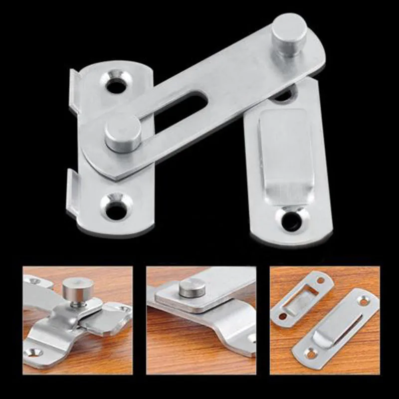New Stainless Steel Hasp Latch Lock Sliding Door For Window Cabinet Fitting Mounted Door Buckle Security Sliding Door Latch
New Stainless Steel Hasp Latch Lock Sliding Door For Window Cabinet Fitting Mounted Door Buckle Security Sliding Door Latch