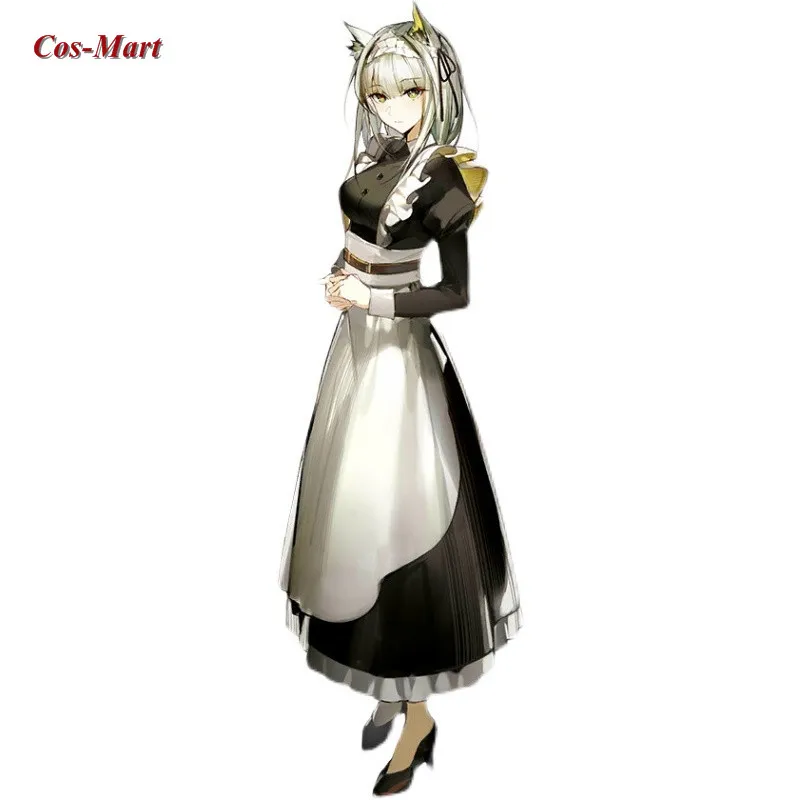 

Game Arknights Kaltsit Cosplay Costume Fashion Gorgeous Maid Uniform Unisex Activity Party Role Play Clothing Custom-Make Any