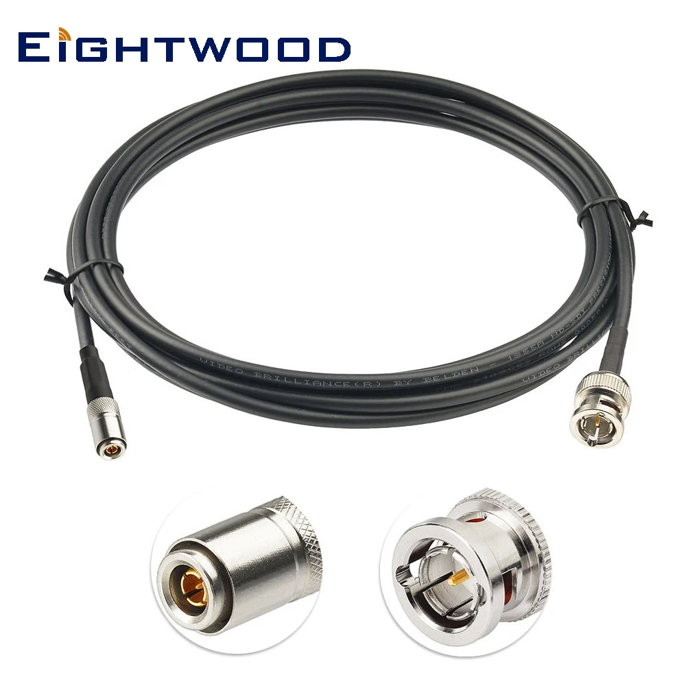 Eightwood 6G HD SDI к HDMI преобразователю кабеля BNC штекер к DIN 1,0/2,3 штекер 75 Ом (Belden 1855A) для видеокамеры монитор Cannon
Eightwood 6G HD SDI к HDMI преобразователю кабеля BNC штекер к DIN 1,0/2,3 штекер 75 Ом (Belden 1855A) для видеокамеры монитор Cannon