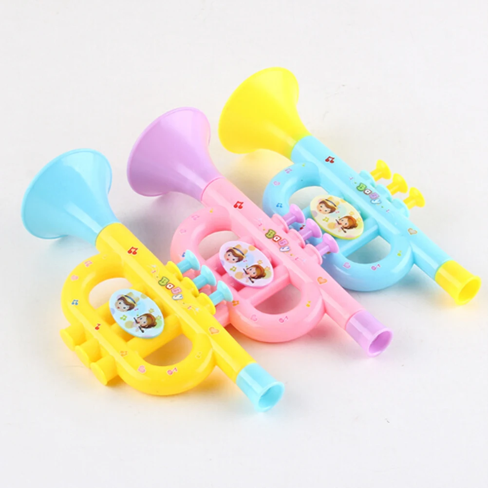 1pc color baby music toy baby music toy early education toy children musical instrument trumpet random color J0704
1pc color baby music toy baby music toy early education toy children musical instrument trumpet random color J0704