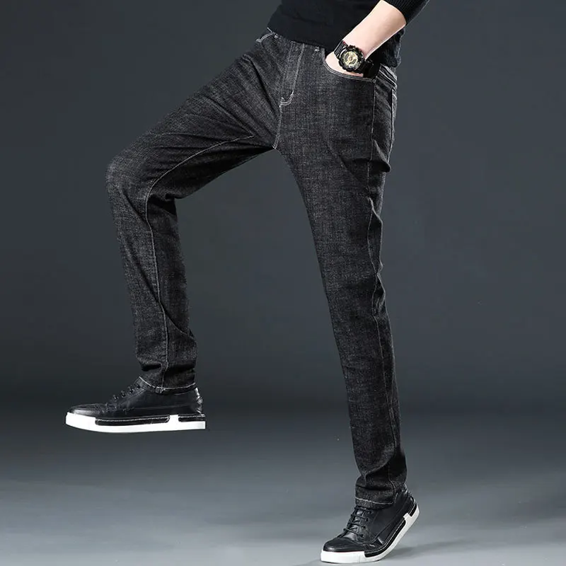Spring Autumn Jeans Men Oversize Loose Street Tide High Stretch Straight Denim Trousers Zipper Pocket Decoration Casual Clothes
Spring Autumn Jeans Men Oversize Loose Street Tide High Stretch Straight Denim Trousers Zipper Pocket Decoration Casual Clothes