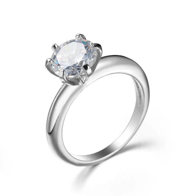 Hh Sparkling Classic Engagement Zircon Finger Rings for Women Solid Silver Color Wedding Ring Statement Female 2021 New Arrival
Hh Sparkling Classic Engagement Zircon Finger Rings for Women Solid Silver Color Wedding Ring Statement Female 2021 New Arrival
