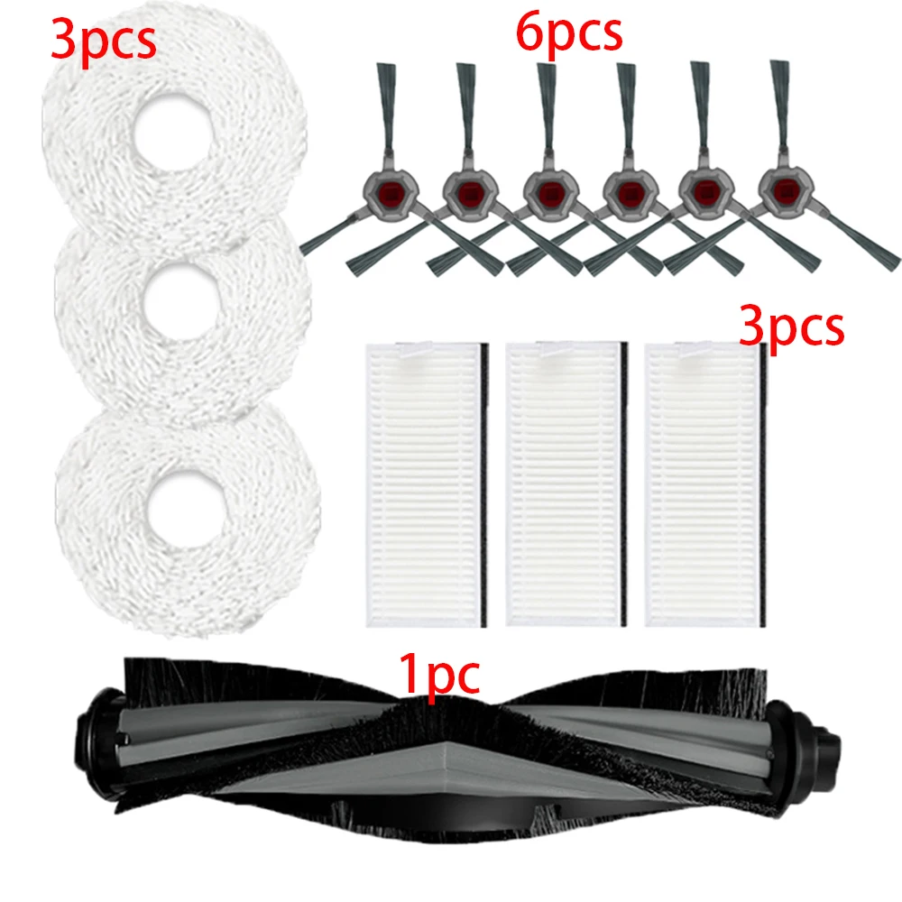 Roller Main Brush For ECOVACS N9+ Robot Vacuum Cleaner Sweeping Mopping Pad Mops Rags Hepa Filter Side Brushes Household Parts
Roller Main Brush For ECOVACS N9+ Robot Vacuum Cleaner Sweeping Mopping Pad Mops Rags Hepa Filter Side Brushes Household Parts