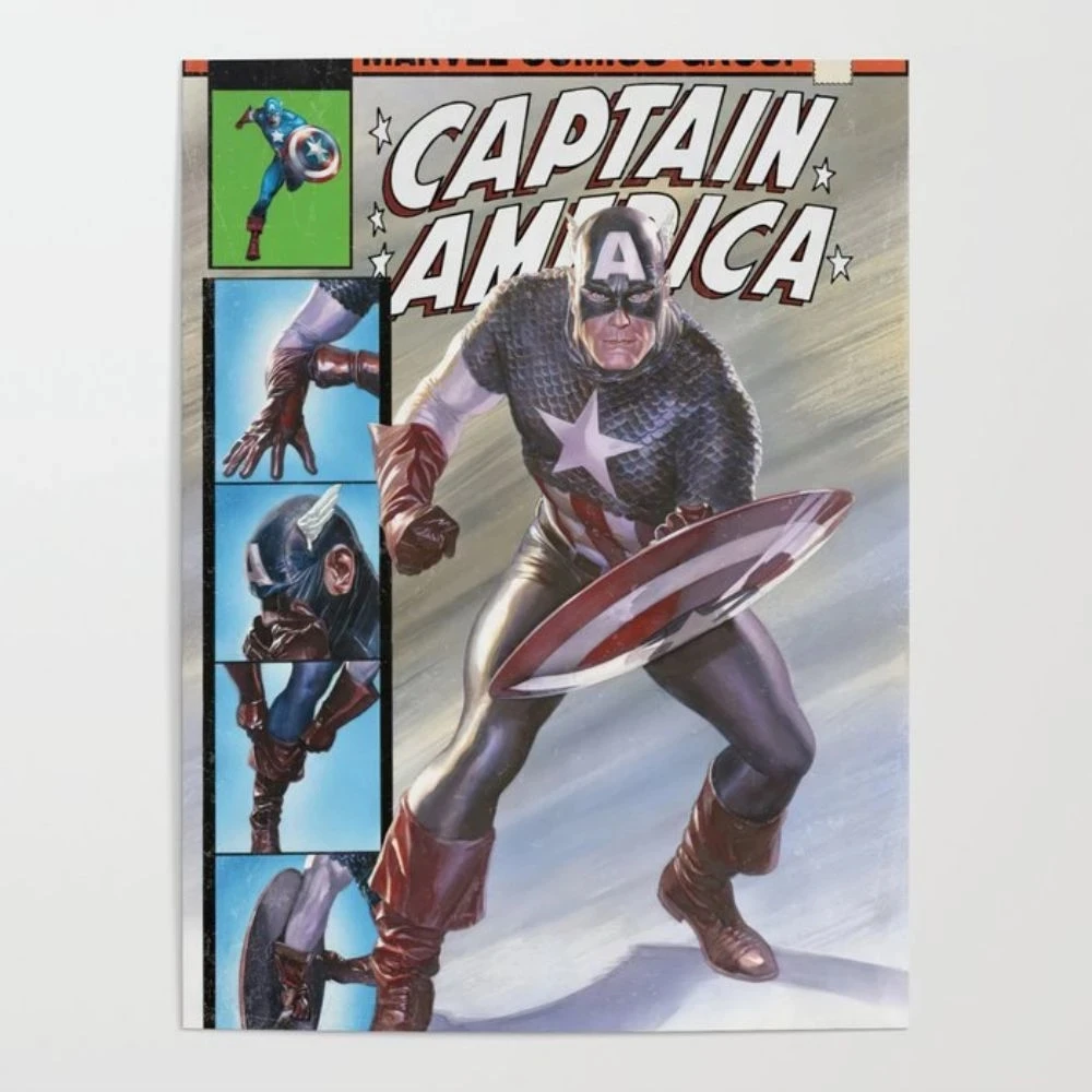 Modular Pictures HD Print Marvel Movie Captain America Poster Canvas Painting Home Decoration Living Room No Frame Wall Artwork
Modular Pictures HD Print Marvel Movie Captain America Poster Canvas Painting Home Decoration Living Room No Frame Wall Artwork