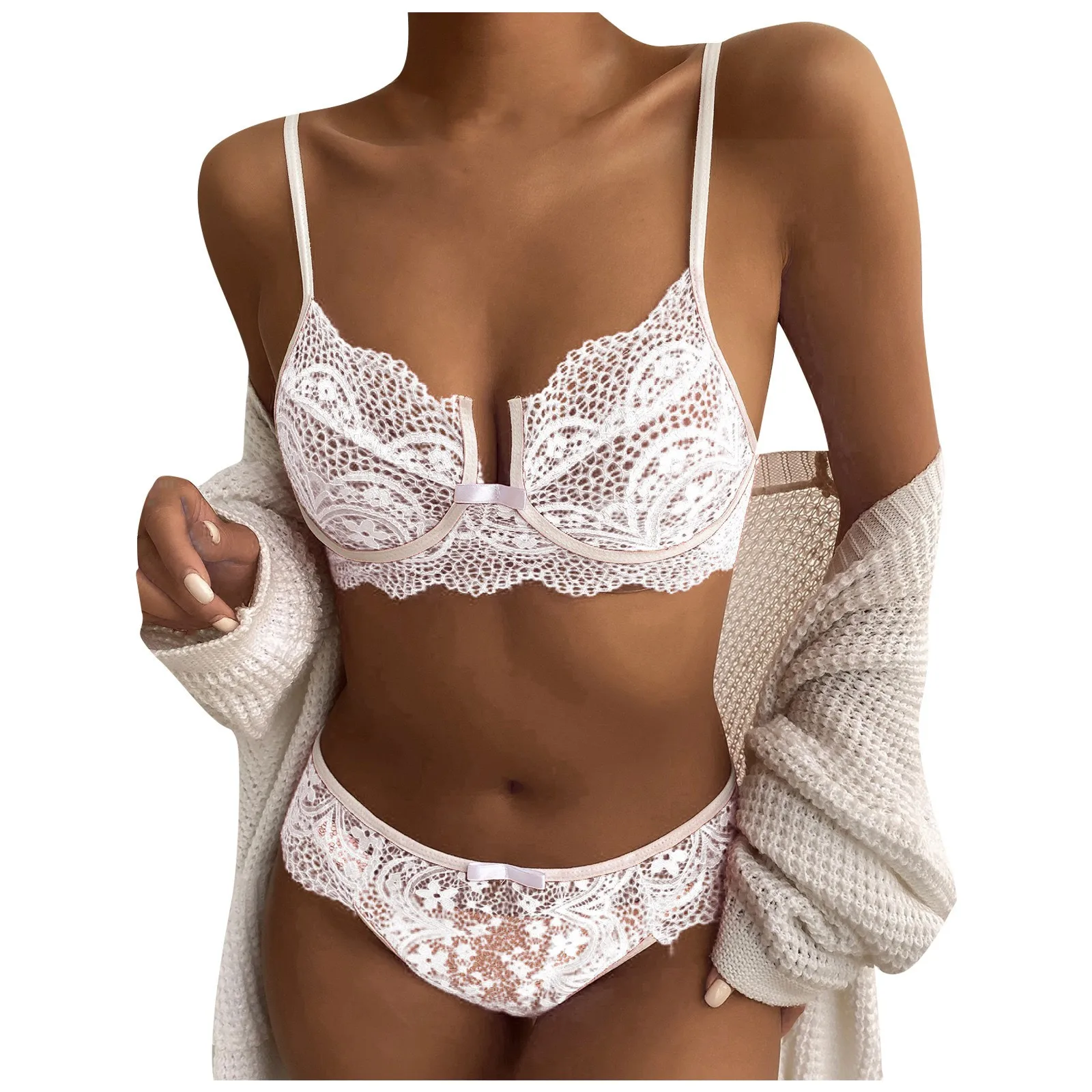 Plus Size Sexy Lingerie Women Underwear Set Transparent Lace Bras Sensual Lingerie Woman Erotic Bra Brief Sets Underwear Set
Plus Size Sexy Lingerie Women Underwear Set Transparent Lace Bras Sensual Lingerie Woman Erotic Bra Brief Sets Underwear Set