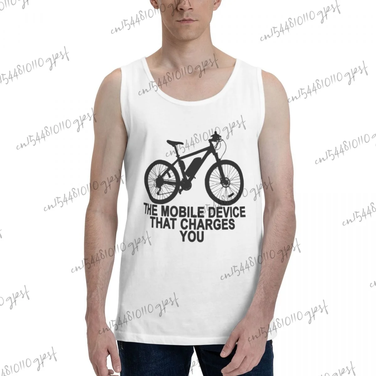 Men's sport musculation Mobile Device Bike Bicycle Pure cotton men tank top gym clothing
Men's sport musculation Mobile Device Bike Bicycle Pure cotton men tank top gym clothing