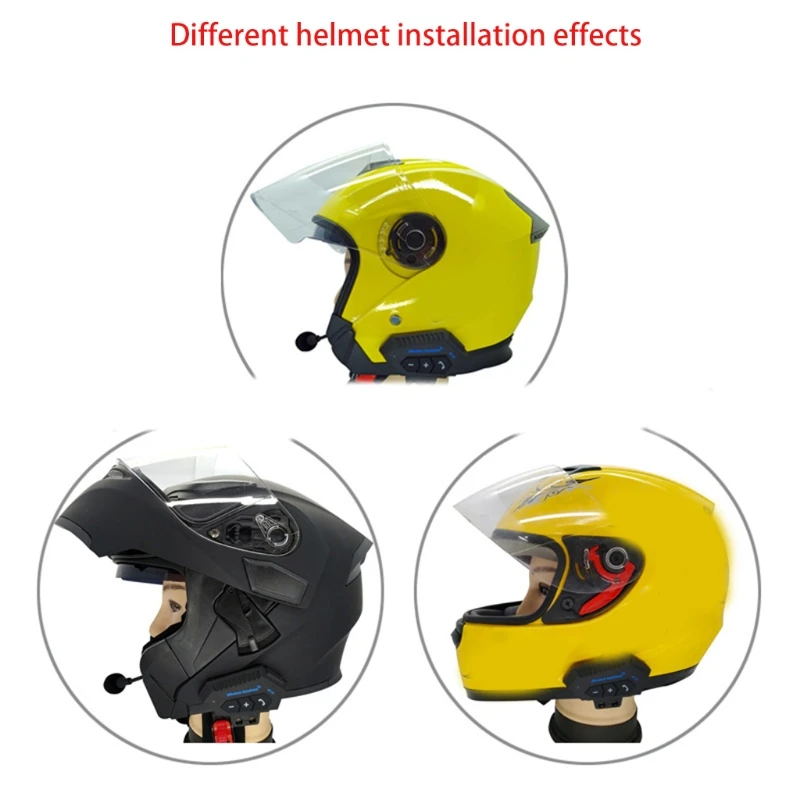 Motorcycle Bluetooth Headset Helmet Headphone Noise Reduction Microphone Intercom Motor Bike Earphone
Motorcycle Bluetooth Headset Helmet Headphone Noise Reduction Microphone Intercom Motor Bike Earphone