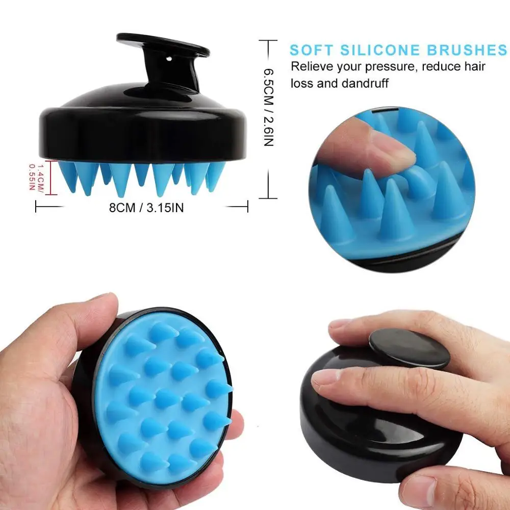 5Pcs Detangler Hair Brush Set Scalp Care Brush Hair Edge Control Kinky Wavy Flex Hair for 3a to 4c Wet/Dry/Long Thick Curly Hair
5Pcs Detangler Hair Brush Set Scalp Care Brush Hair Edge Control Kinky Wavy Flex Hair for 3a to 4c Wet/Dry/Long Thick Curly Hair