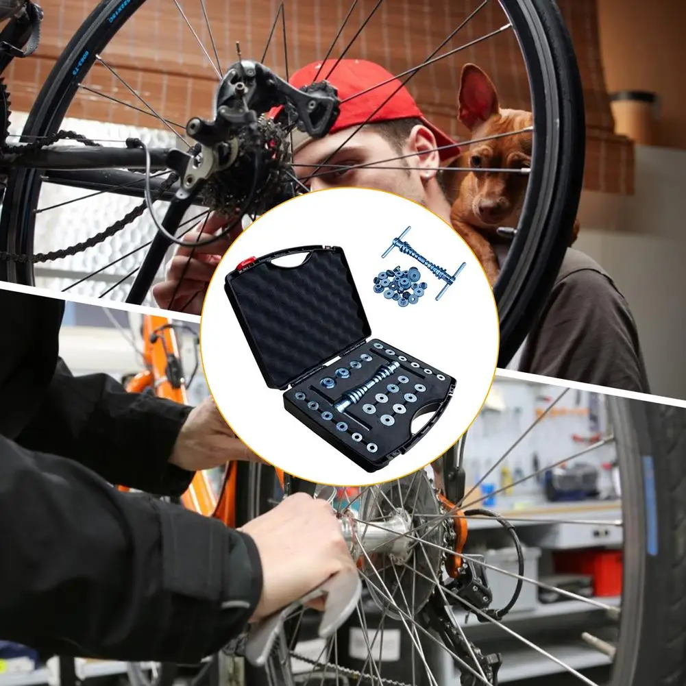 Bicycle Bearing Pressing Set Maintenance Installation Tool
Bicycle Bearing Pressing Set Maintenance Installation Tool